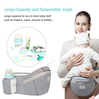 Ergonomic Baby Carrier with Waist Stool