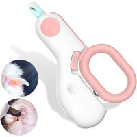 LED Pet Nail Clipper with Safety Lock