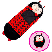 Plush Sleeping Bag & Pillow for Boys & Girls