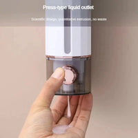 Press Dispenser for Hand Sanitizer, Shower Gel, & Shampoo