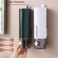 Press Dispenser for Hand Sanitizer, Shower Gel, & Shampoo