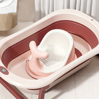 Folding Baby Bathtub with Real-Time Temperature Sensor