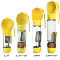 Multifunctional Portable Dog Water Bottle  BPA-Free