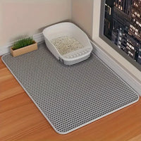 Double-Layer Waterproof Cat Litter Mat