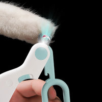 LED Pet Nail Clipper with Safety Lock