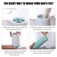 Automatic Pet Paw Cleaner Cup