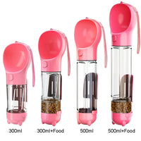 Multifunctional Portable Dog Water Bottle  BPA-Free