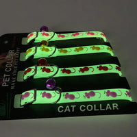 Glowing Silicone Anti-Loss Collar for Small Dogs & Cats