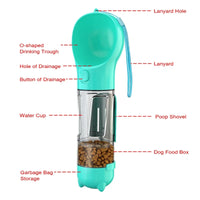 Multifunctional Portable Dog Water Bottle  BPA-Free