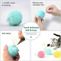 Smart Interactive Catnip Ball