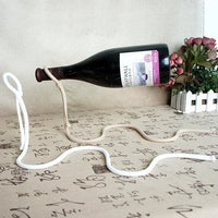 Magical Floating Chain Wine Rack