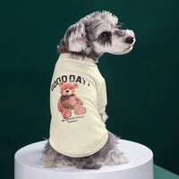 Cute Bear Pattern Jacket for Small & Medium Dogs and Cats