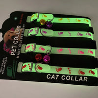 Glowing Silicone Anti-Loss Collar for Small Dogs & Cats