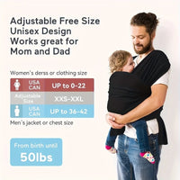 Stretchy Wrap Baby Carrier