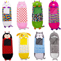 Plush Sleeping Bag & Pillow for Boys & Girls