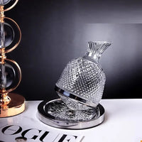 360° Rotating Wine Decanter Tumbler